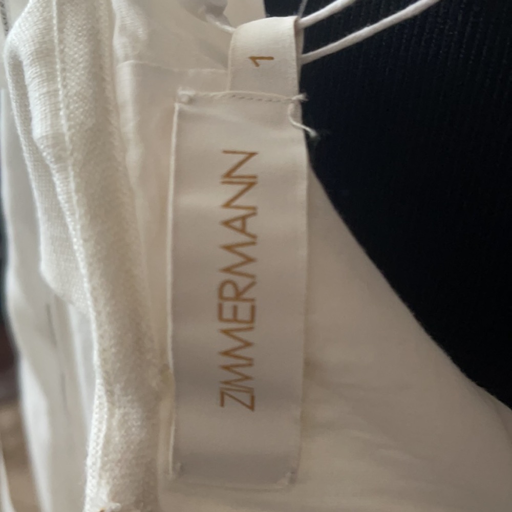 Zimmermann linen lovestruck dress sz 1  small Resort - Picture 10 of 11